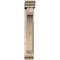 Ekena Millwork Legacy Traditional Smooth Bracket w/ Offset Brace, Douglas Fir, 5 1/2"W x 22"D x 34"H BKT0604X22X34LEC01SDF - alternate 2